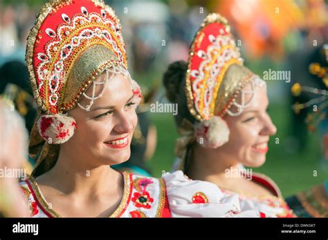 Performers from Romania in costume, International Festival of Mountain Folklore, Zakopane ...