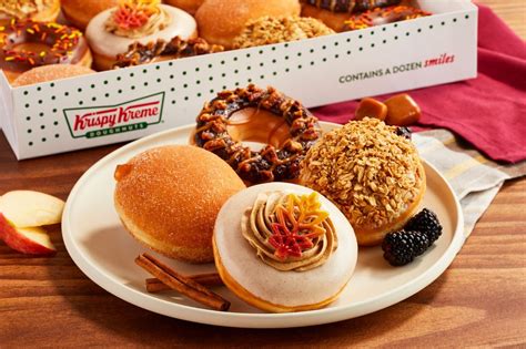 Krispy Kreme drops fall doughnut flavors - caramel pecan brownie ...