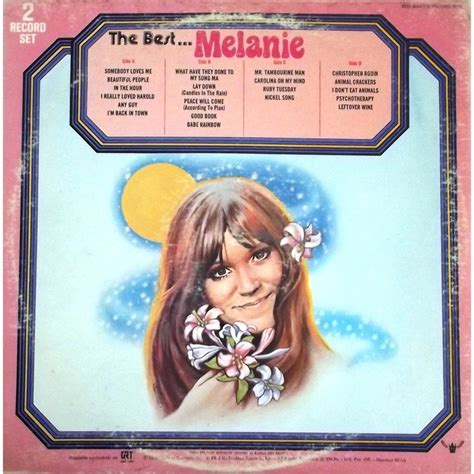 The best of melanie (gatefold) - Melanie Safka - ( LPダブル盤 Gatefold ...