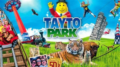 Tayto Park Ireland 2018 (Rides, Zoo And Dinosaurs Alive) - YouTube