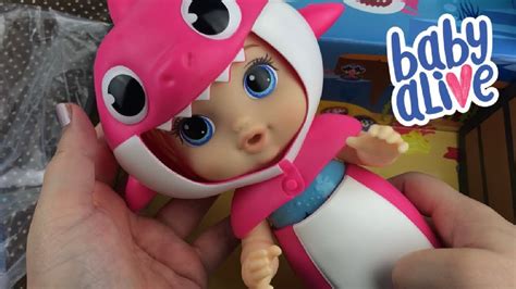 NEW Baby Alive BABY SHARK Doll From Amazon.com Unboxing - YouTube