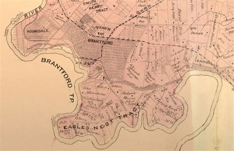 Brant County map, undated :: Canadian Industrial Heritage Centre (CIHC)