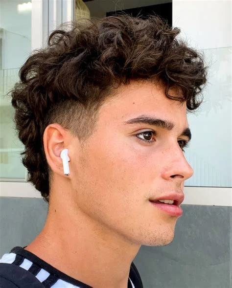 26 Iconic Curly Mullet Hairstyles For Men in 2023