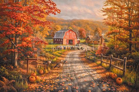 Late Afternoon on the Farm by the Thomas Kinkade Studios – CV Art and Frame