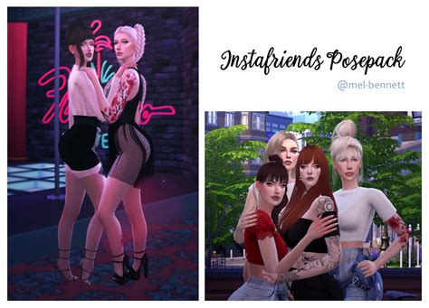 sims 4 cc // custom content pose pack // Mel Bennett: Sims 4 ...