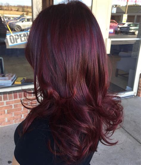 50 Shades of Burgundy Hair Color Trending in 2024 | Dark burgundy hair, Hair color burgundy ...