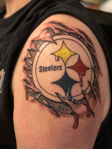 Pittsburgh Steelers Tattoo | Steelers tattoos, Tattoos for guys ...