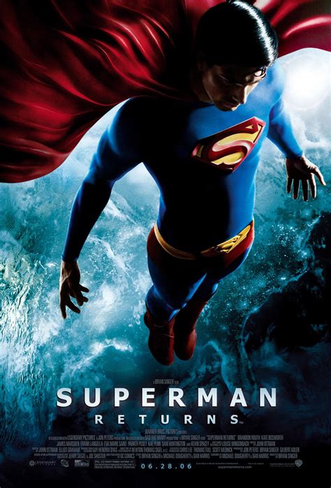 Big Poster Filme Superman O Retorno LO01 Tamanho 90x60 cm | Elo7