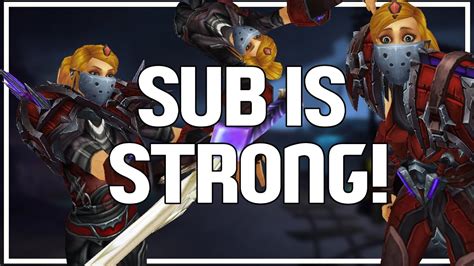 SUBTLETY IS STRONG - Sutlety Rogue PvP Legion Beta - YouTube