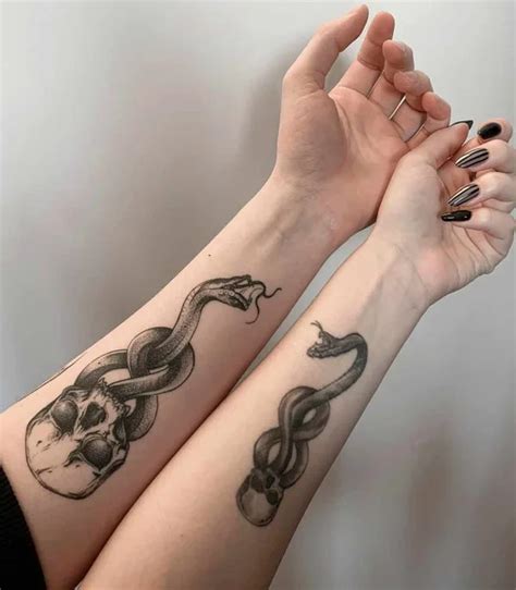 91 Spell-Binding Death Eater Tattoo Ideas with Meaning