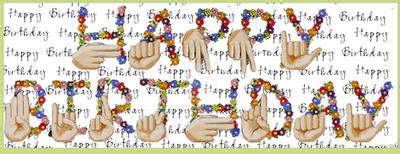 HAPPY BIRTHDAY - ASL Alphabet by VICOZIA on DeviantArt