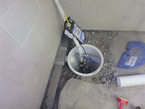 Basement Waterproofing - Basement Waterproofing in Midway, WV - TripleSafe M53 Sump Pump Liner