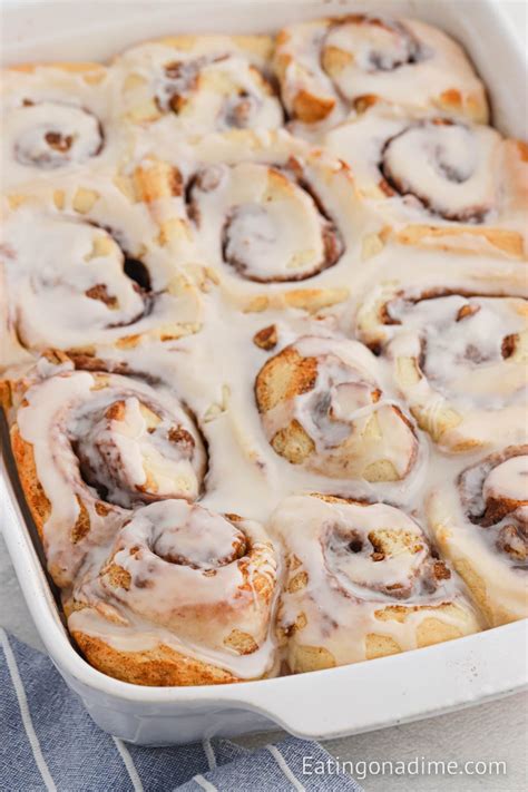 Paula Deen Cinnamon Rolls - Eating on a Dime