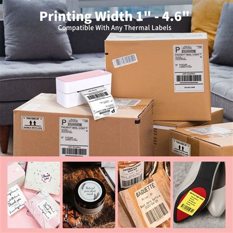 Snapklik.com : ASprink Bluetooth Thermal Label Printer, 241BT Wireless Shipping Label Printer ...