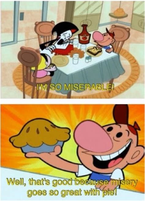 So Miserable | The Grim Adventures of Billy and Mandy | Old cartoon ...