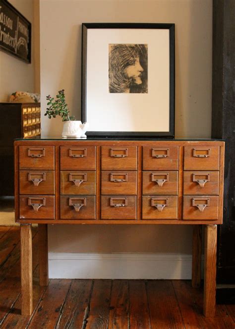 Vintage Card Catalog Furniture