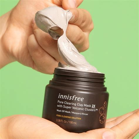 Best Clay Mask For Blackheads: Innisfree Pore Clearing Clay Mask | 15 ...