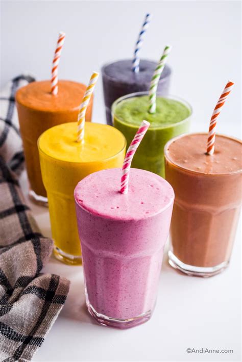 Six Healthy Superfood Smoothies