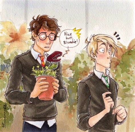 drarry, fanart, harry potter, hogwarts, draco malefoy | Harry potter draco malfoy, Gay harry ...