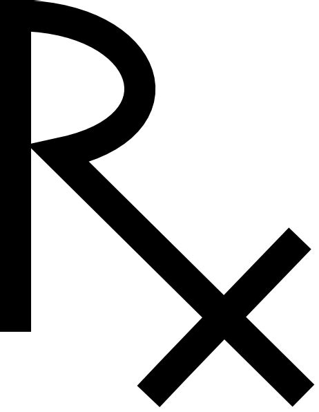 Prescription Symbol Clip Art at Clker.com - vector clip art online, royalty free & public domain