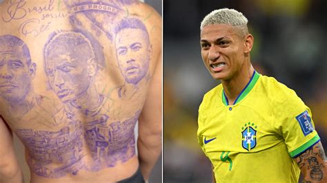 Richarlison gets tattoo of himself after World Cup exit