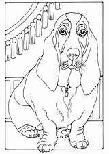 Hound Dog Coloring Pages At GetColoringscom  Free Printable Colorings sketch template