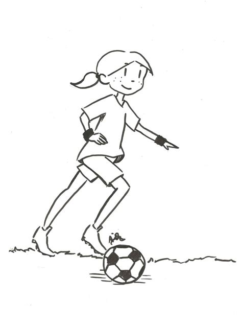Soccer Girl by SephirenArt on DeviantArt