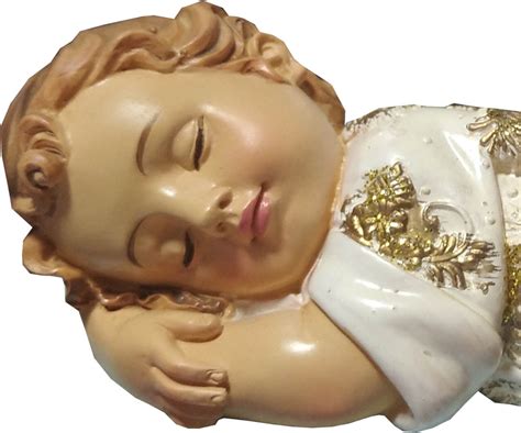 Sleeping baby Jesus | Marble figure | To buy online