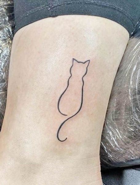 Cat Tattoo Ear