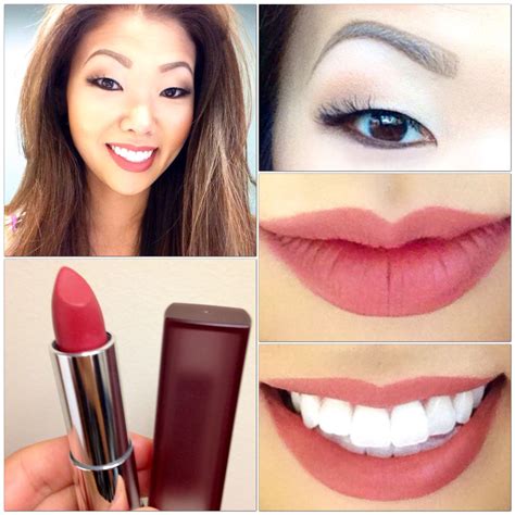 Maybelline Color Sensational Creamy Matte Lipstick in Touch of Spice | Maybelline color ...