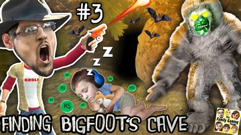 FINDING BIG FOOTS CAVE w/ SLEEPY CHASE Prank! FGTEEV #3 - FREE ROBLOX ...