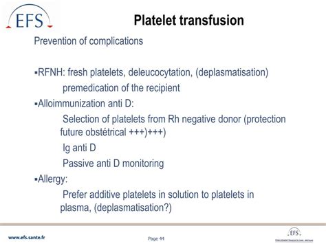 PPT - PLATELET TRANSFUSION IN ONCOHAEMATOLOGY PowerPoint Presentation ...