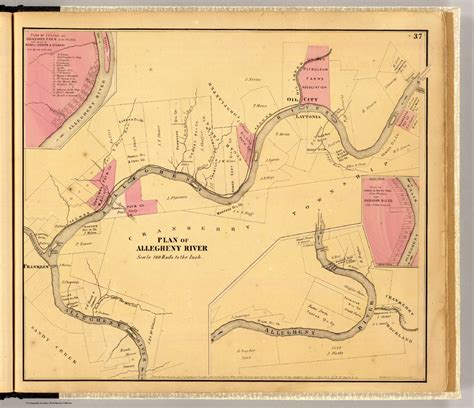 Allegheny River. - David Rumsey Historical Map Collection