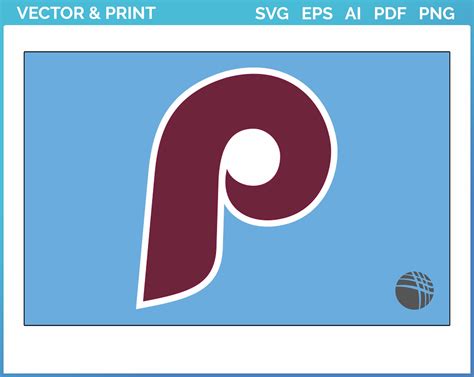 Philadelphia Phillies - Baseball Sports Embroidery Logo in 4 sizes - SPLN003399 • Sports Logos ...