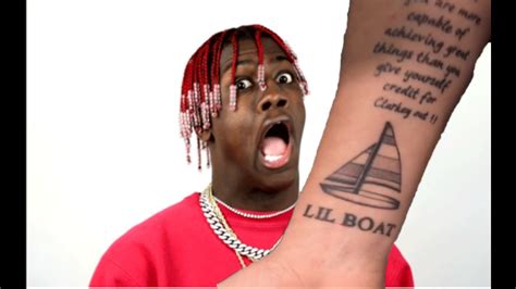 Lil Yachty Face Tattoos