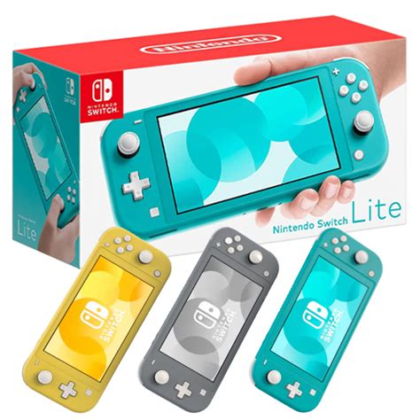 Nintendo Switch Lite three colors