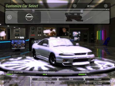 NFS Underground 2 mods: Nissan Skyline R33 GTR