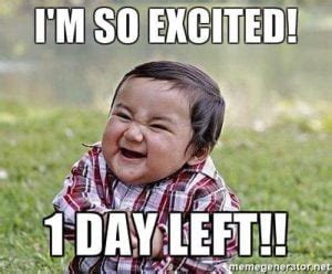 50 Best I'm So Excited Memes - SayingImages.com