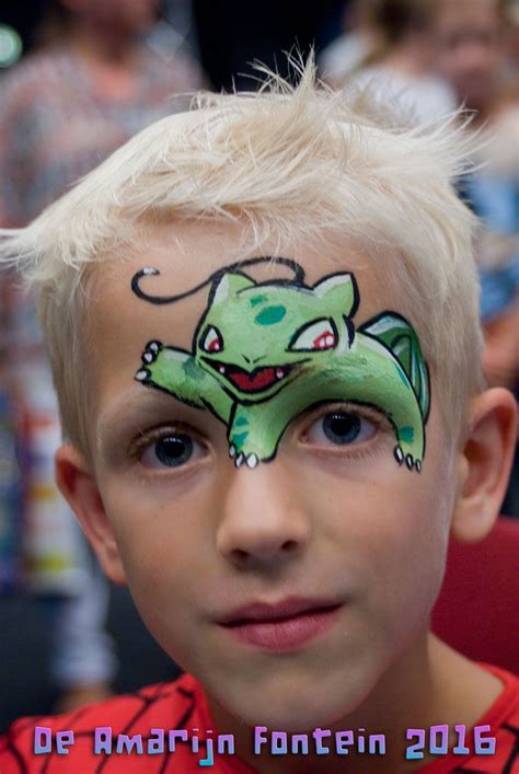Face Painting For Boys, Face Painting Halloween, Face Painting Designs, Pokemon Facepaint ...