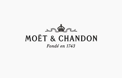 Logo Moët & Chandon · Pierre Katz · design d'identité de marque