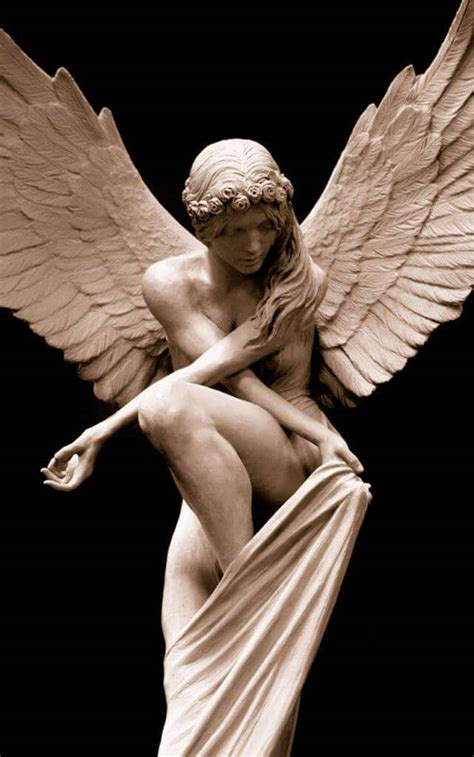 Amazing Figurative Sculpture Depicts an Ethereal Angel