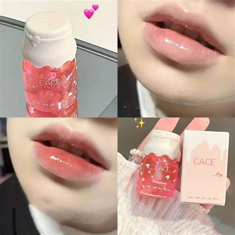 Milk Jar Lip Gloss Silky Moisturizing Hydrating Juice Lipstick Transparent Lip Oil Natural Nude ...