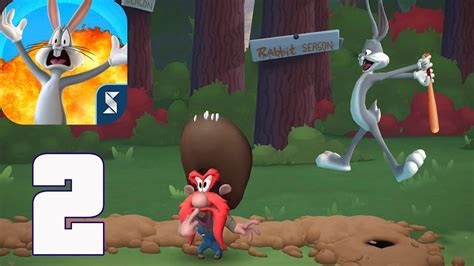 Looney Tunes World Of Mayhem - Gameplay Walkthrough Part 2 - Forest Chapter(iOS, Android) - YouTube