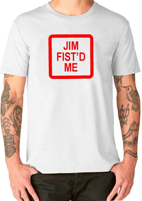 Jim Fist'd Me Jim'll Fix It Badge T-shirt Unisex - Etsy UK