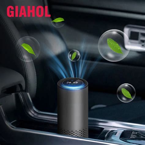 GIAHOL Digital Display HEPA Filter Air Purifier Gesture Control Air ...