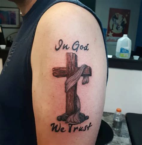 72 “In God, We Trust” Tattoo Patterns To Refreshen Your Faith In God