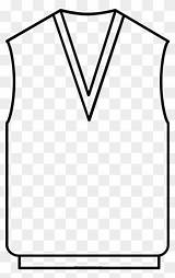 Sweater Vest Coloring Page  Camisa De Entrenamiento Dibujo Clipart sketch template