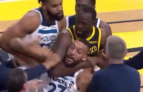 Draymond Green Puts Rudy Gobert In A Chokehold During Warriors ...