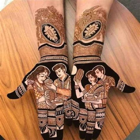 100+ Karva Chauth Mehndi Designs - Latest and Trending - Mompreneur Circle