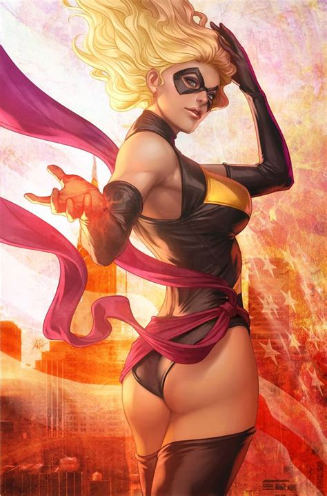 Ms Marvel by Artgerm | Ms marvel, Marvel superheroes, Comic book characters